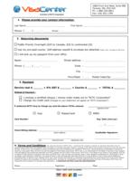 China Visa Application Form