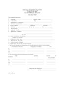 Lesotho Visa Application Form