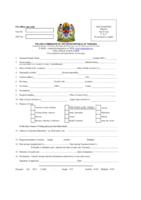 Tanzania Visa Application Form